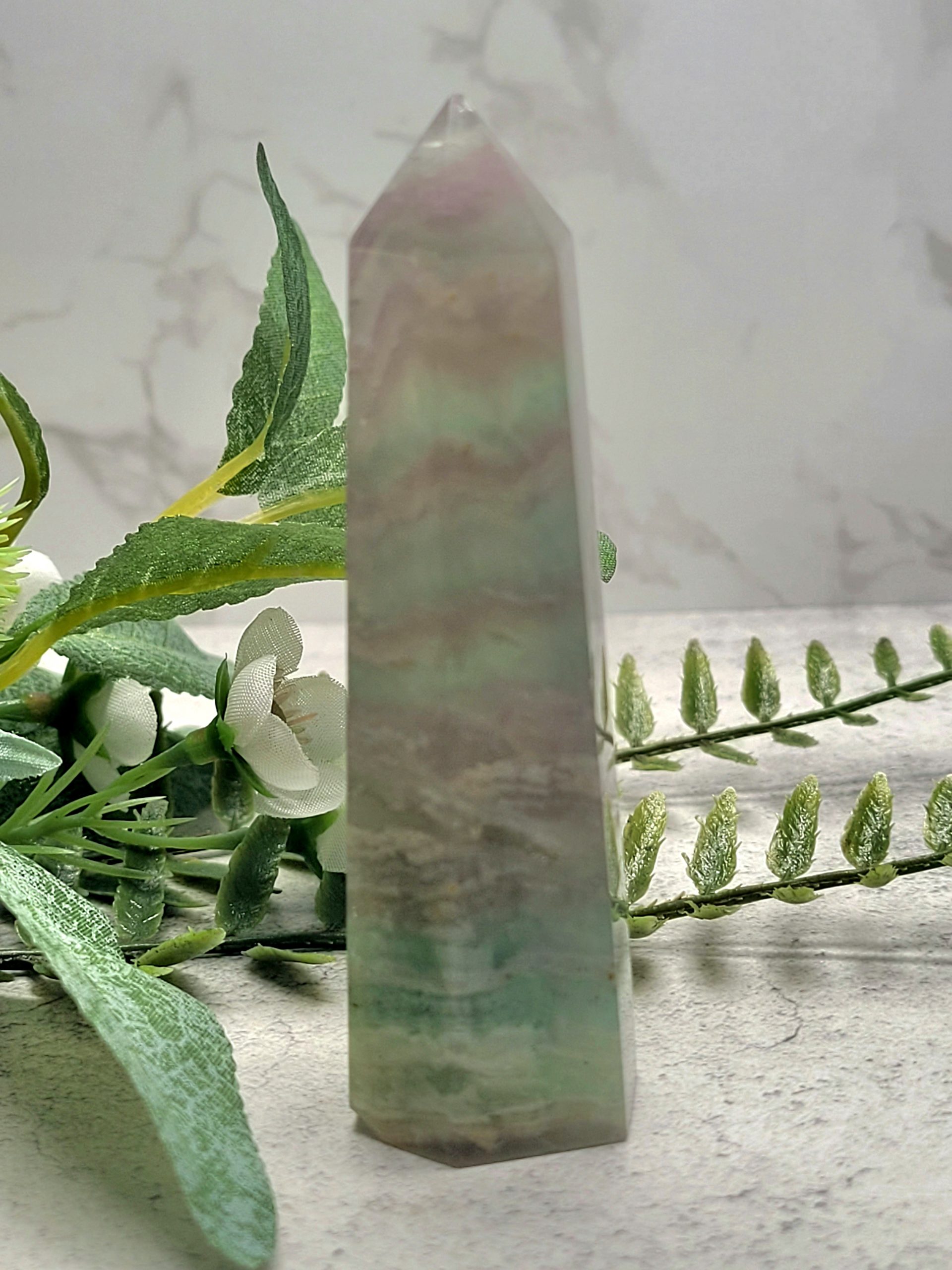 Watermelon Fluorite 95g - Image 2