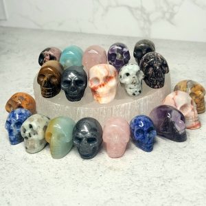 Gemstone Mini Skulls 1.2"