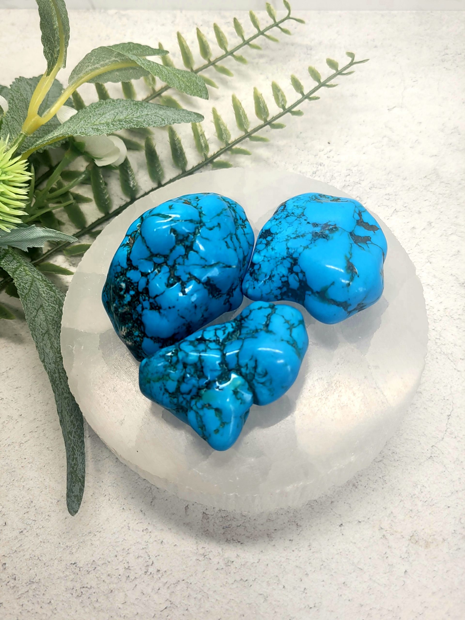 Turquoise Tumble Stone L