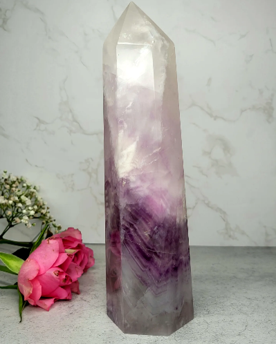 Fluorite Tower-870g - Image 2