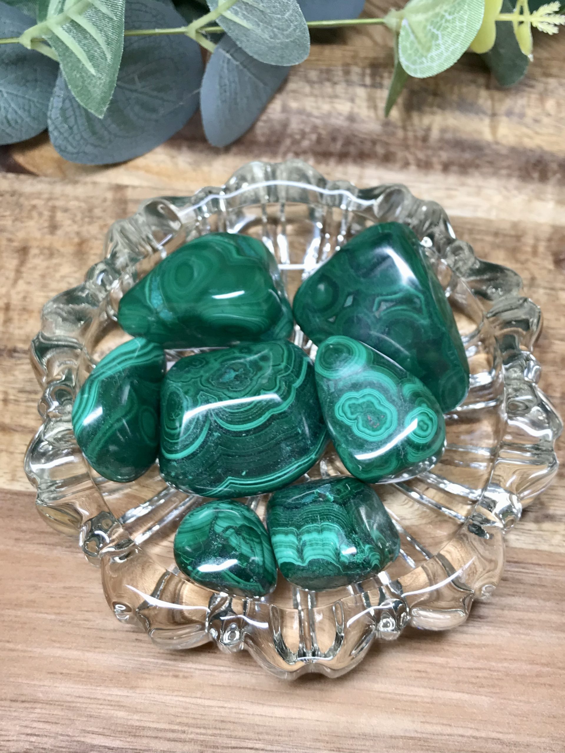 Malachite Tumble Stone