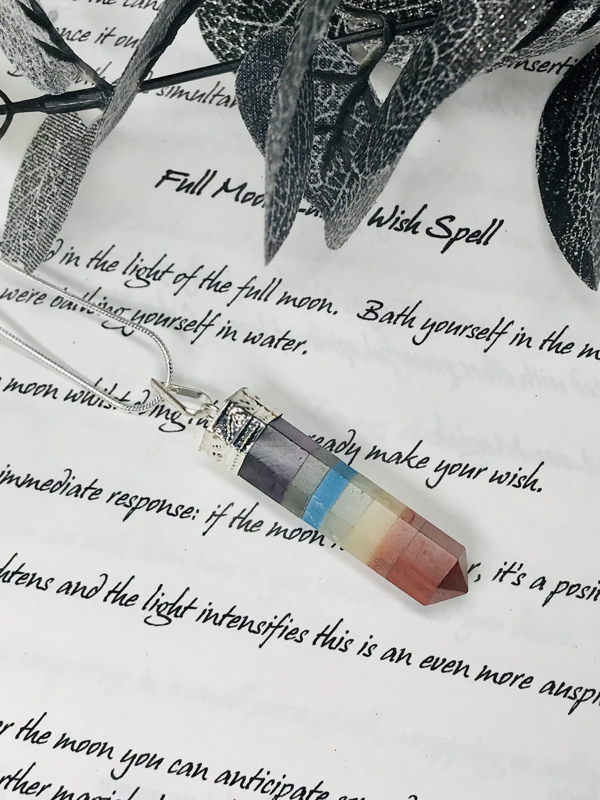 Chakra point pendant