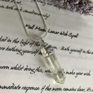 Clear Quartz point pendant