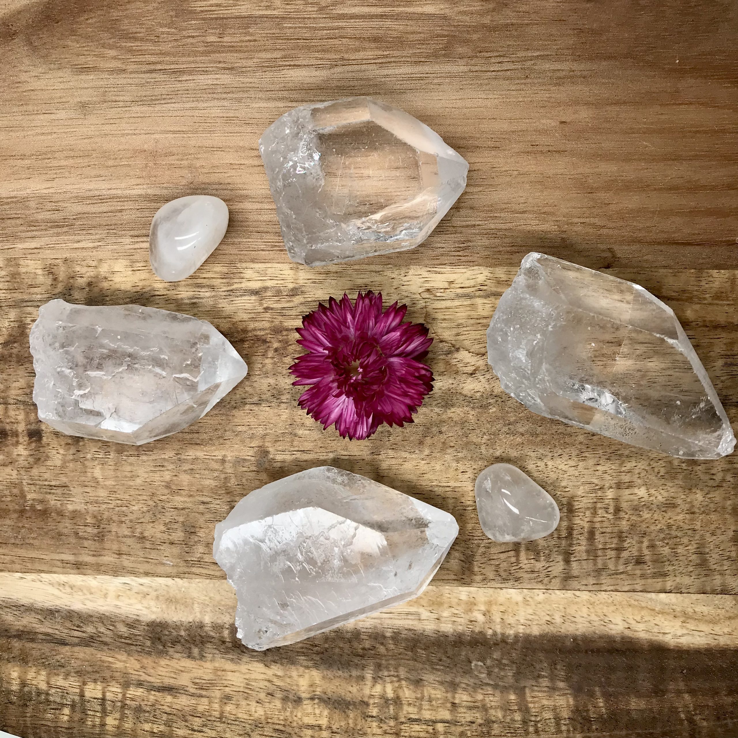 Clear Quartz points