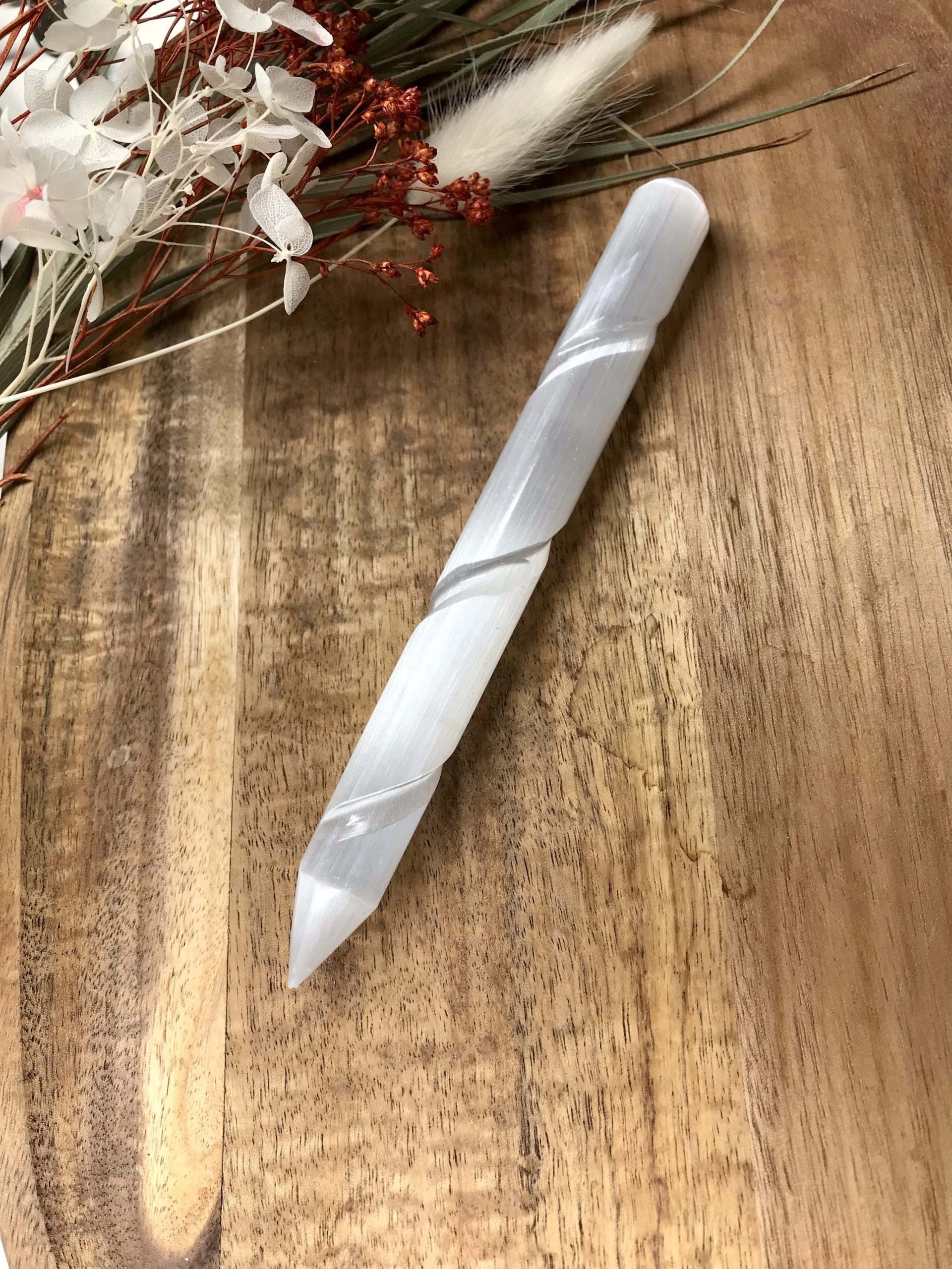 Selenite Wand 15cm