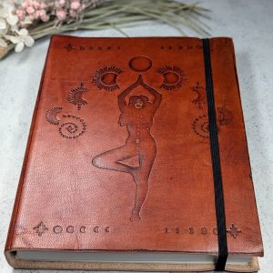 Leather Journal - Celestial Goddess