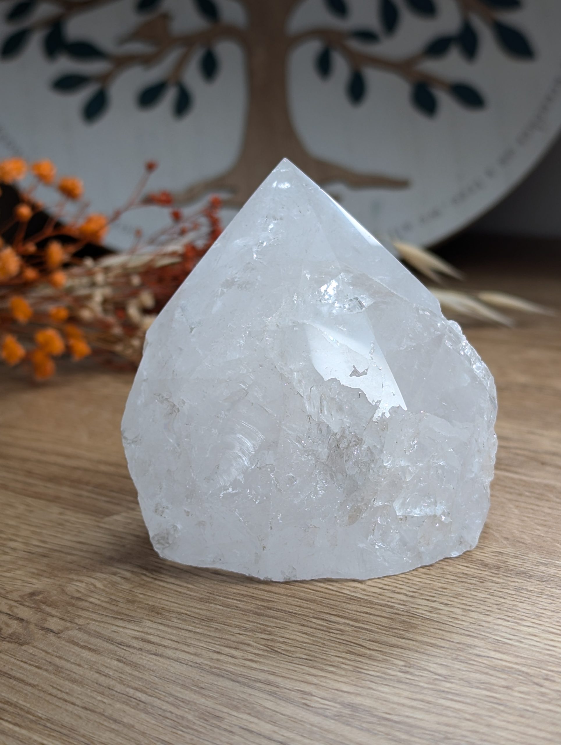 Clear Quartz Point 520g - Image 2