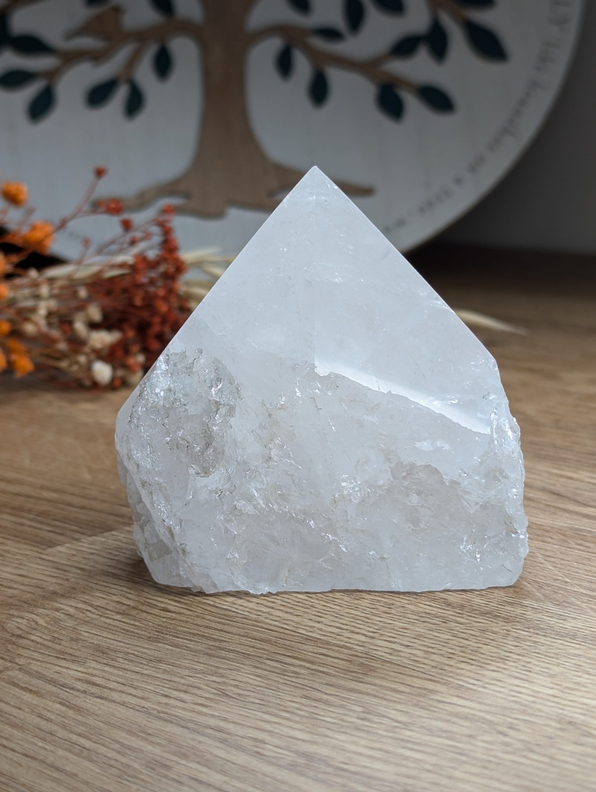 Clear Quartz Point 520g - Image 3