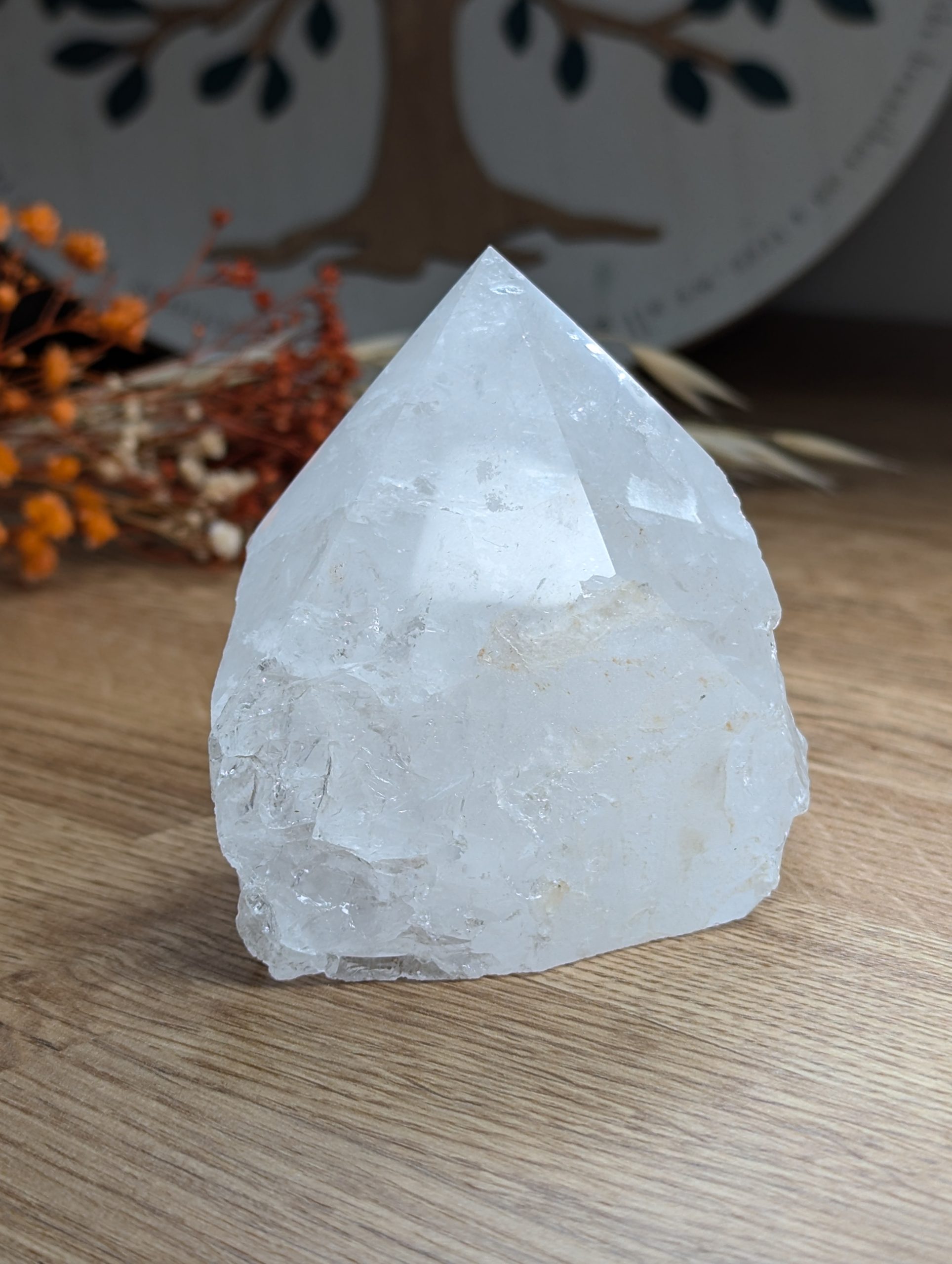 Clear Quartz Point 520g - Image 5