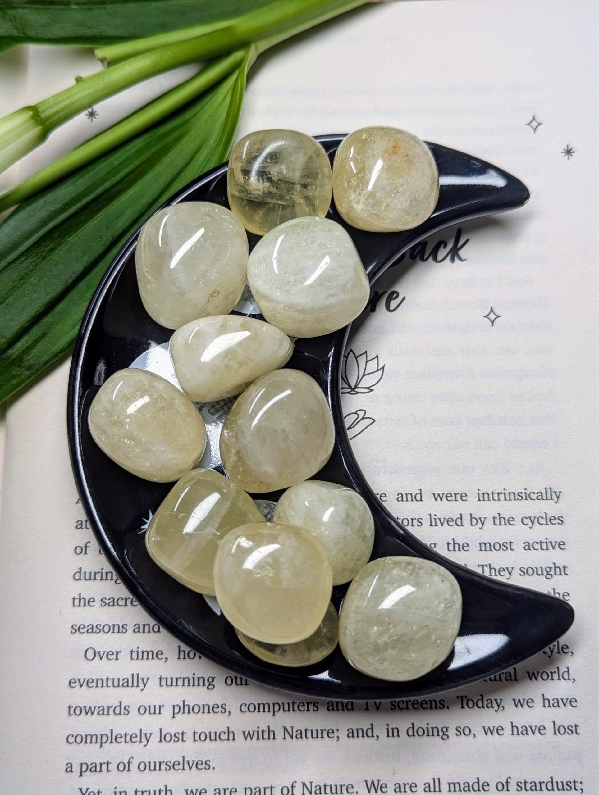 Lemon Calcite Tumble stone