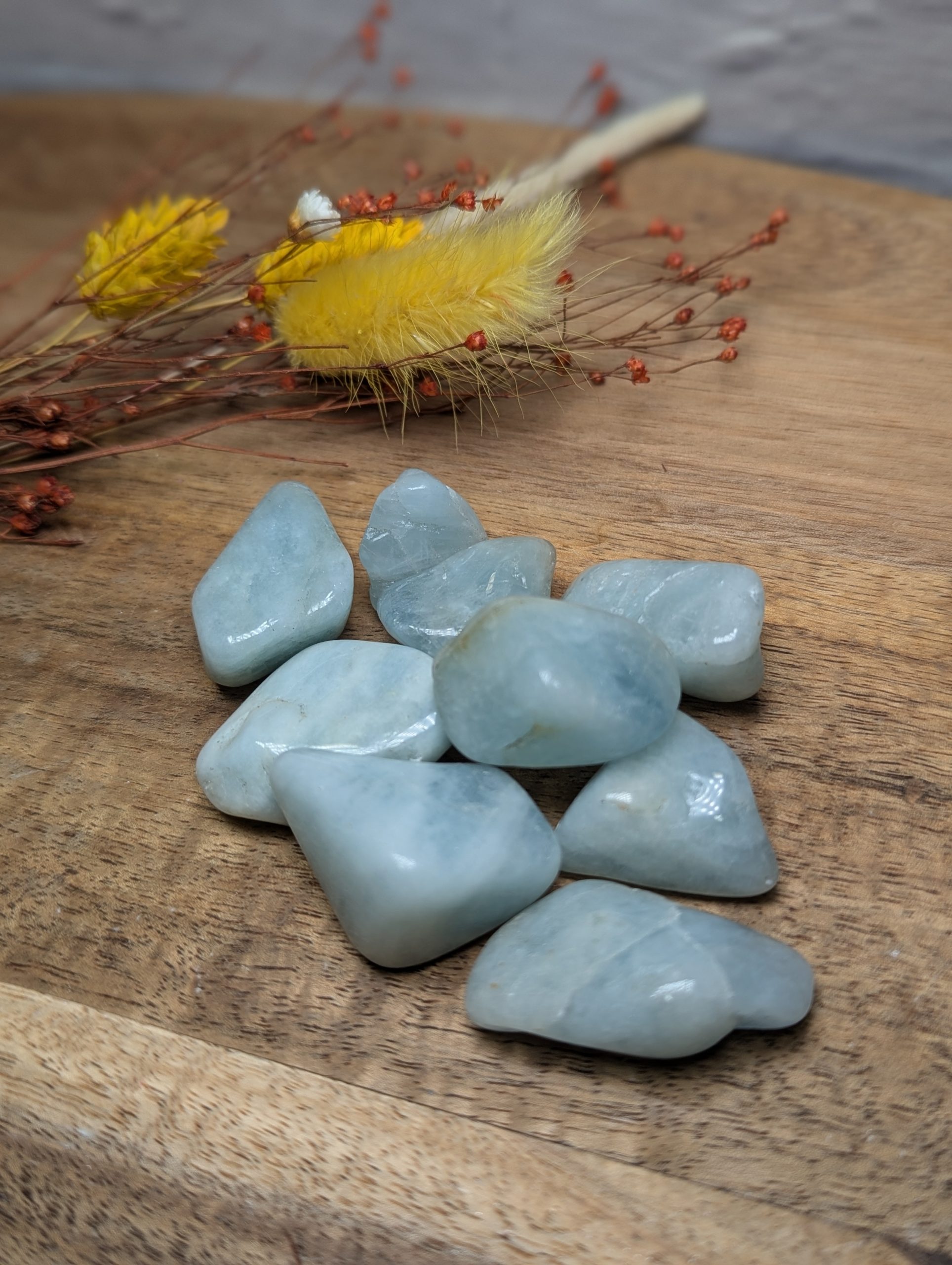 Aquamarine Tumblestones