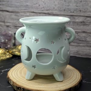 Triple moon cauldron wax melt/oil burner