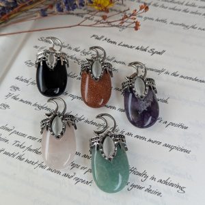 Crystal Moon Pendants