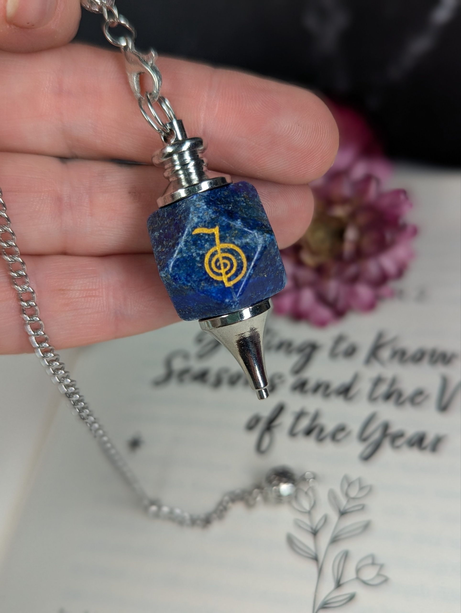 Lapis Lazuli Pendulum
