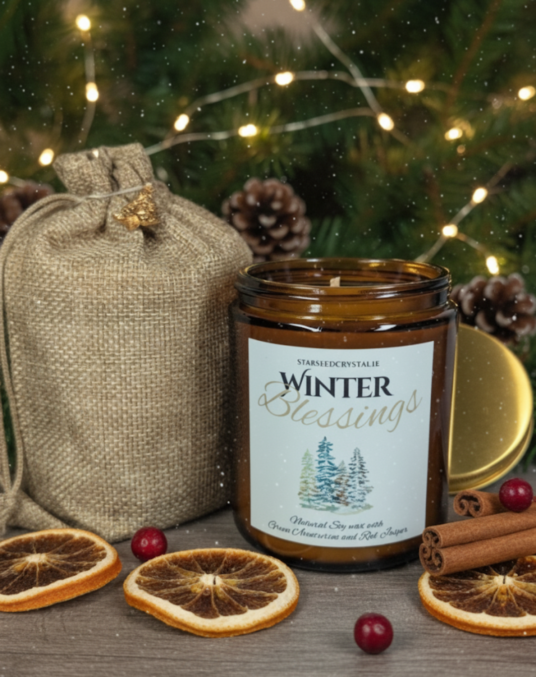 Winter Blessings Candle - Limited edition