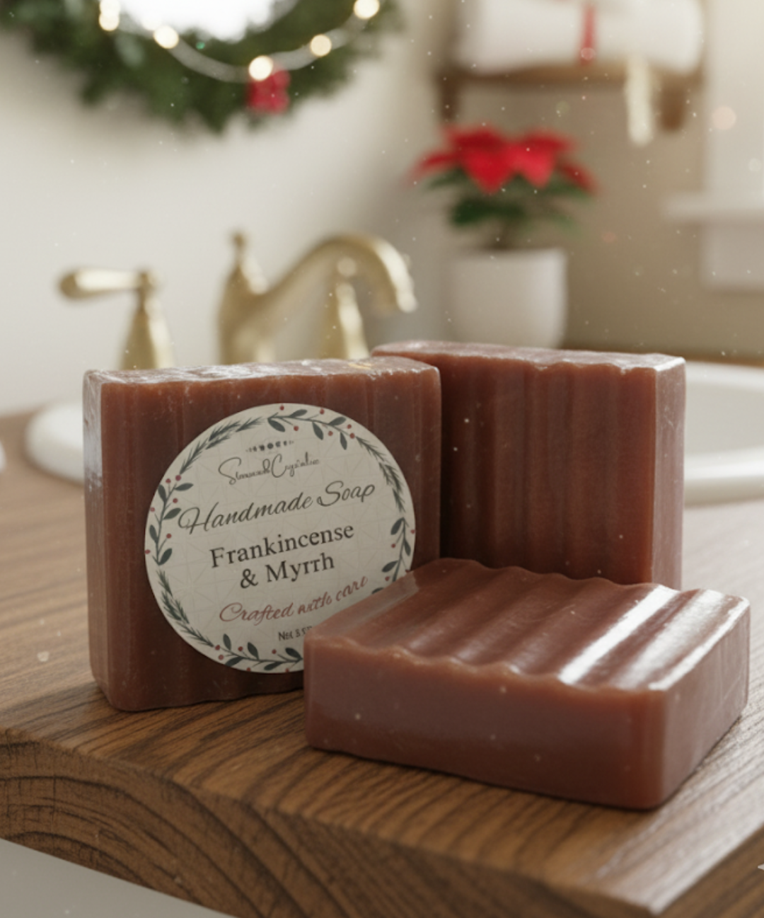 Handmade soap- Frankincense & Myrrh