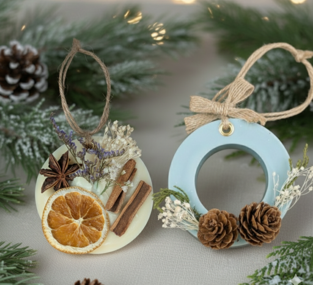 Botanical Wax Freshener Decorations