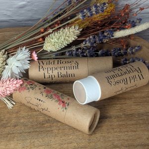 Wild Rose & Peppermint Lip Balm